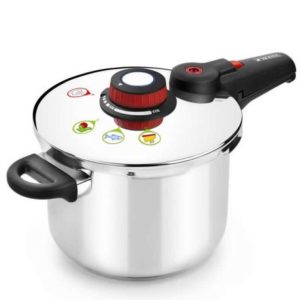 Olla a Presión Selecta Monix M790001/ Ř22cm/ 4L/ Acero Inoxidable