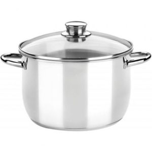Olla Monix Óptima M453126/ Ř26cm/ 8L/ Acero Inoxidable